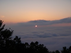 菅平の夕暮れ