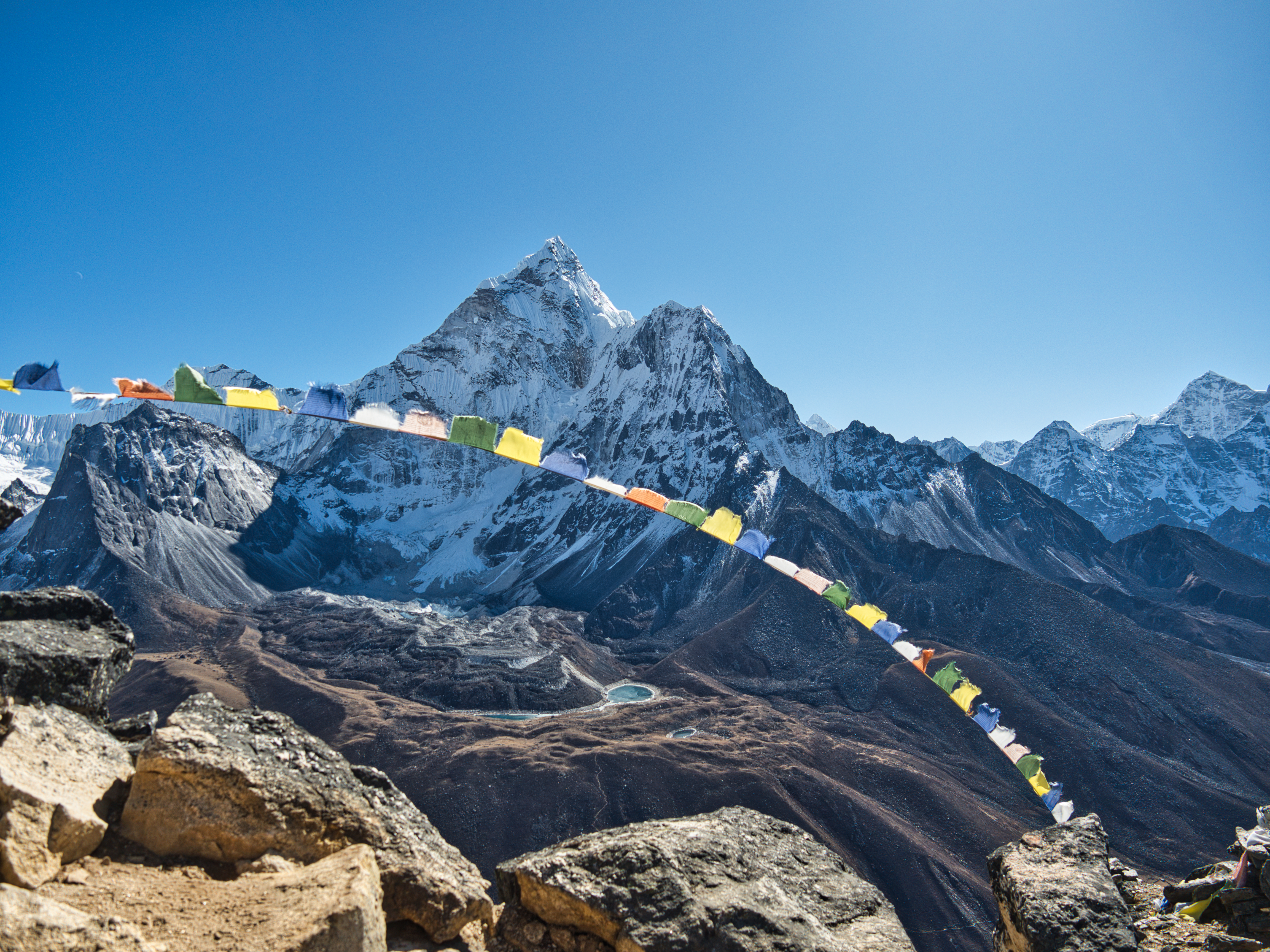 エベレスト街道トレッキングの風景2